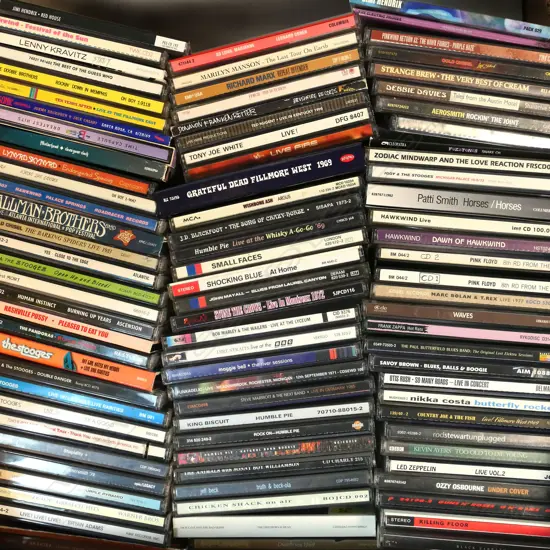 APPROX 80-90 CDS MIXED GENRE MAINLY ROCK